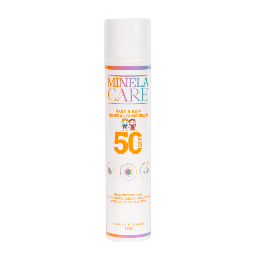 Minela Care Spf 50 Bebek ve Çocuk Güneş Kremi 110 gr - Minela Care