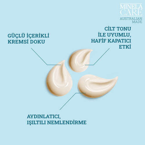 ​Minela Care Spf 50 Renkli Nemlendirici Yüz Güneş Kremi 70 gr - 3
