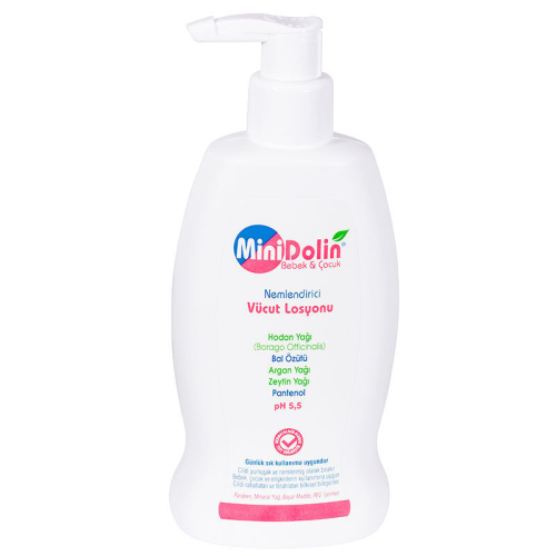 Minidolin Bebek Çocuk Nemlendirici Vücut Losyonu 250ml - 1