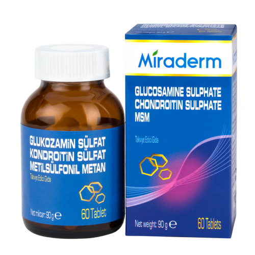 Miraderm Glucosamine 60 Tablet - Miraderm