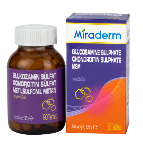 Miraderm Glucosamine 90 Tablet - Miraderm