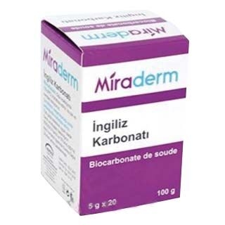Miraderm İngiliz Karbonatı 100g - Miraderm