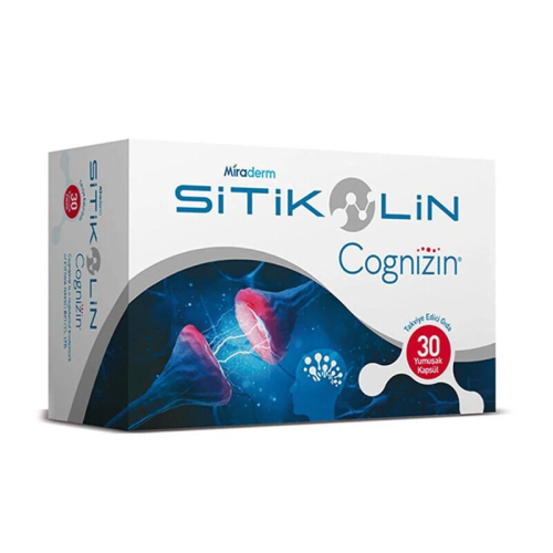 Miraderm Sitikolin Cognizin Takviye Edici Gıda 30 Kapsül - Miraderm