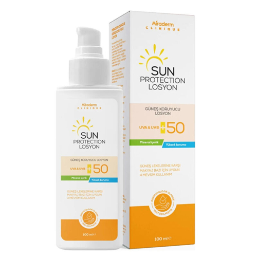 Miraderm Sun Güneş Koruyucu Spf 50 Losyon 100 ml - Miraderm