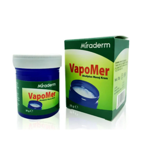 Miraderm Vapomer Okaliptus Masaj Kremi 38 g - Miraderm
