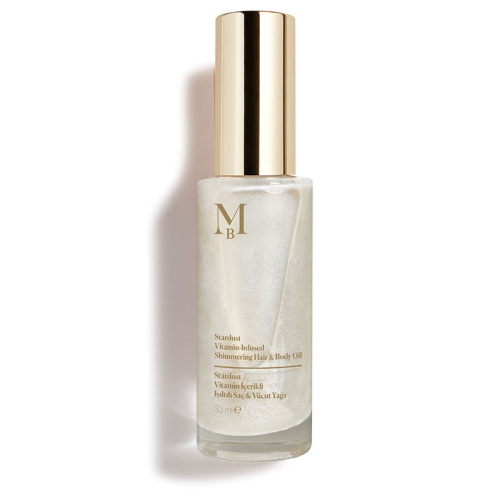 Misbahçe Stardust Vitamin İçerikli Işıltılı Saç ve Vücut Yağı 30 ml - Misbahçe