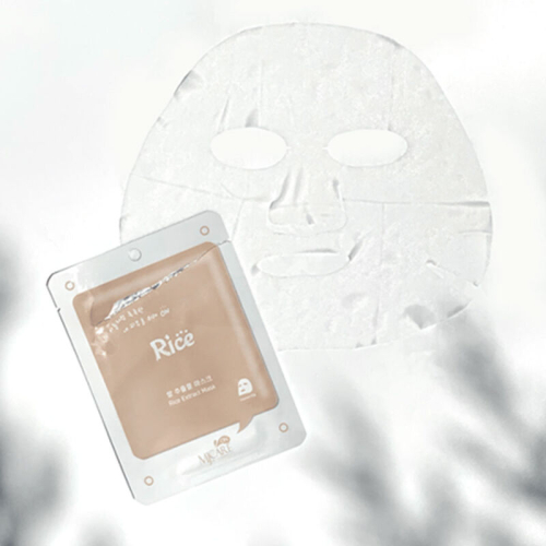 MjCare ON Rice Extract Mask - Pirinç Özlü Yüz Maskesi 5 x 22 gr - 3