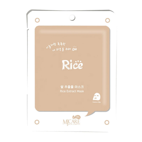 MjCare ON Rice Extract Mask - Pirinç Özlü Yüz Maskesi 22 gr - MjCare