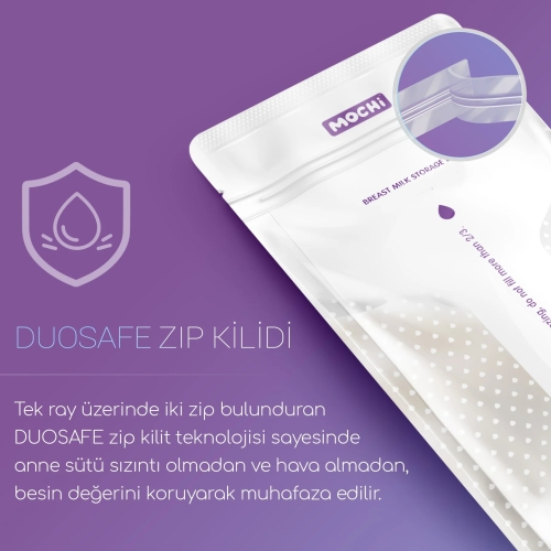 MOCHi - Anne Sütü Saklama Poşeti 25 Adet - 4