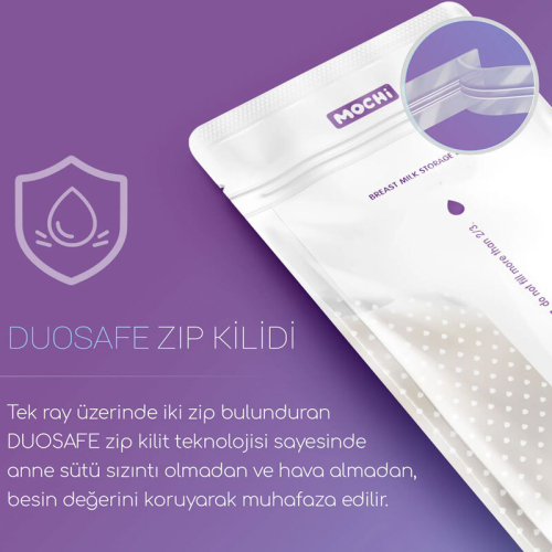 MOCHi - Anne Sütü Saklama Poşeti 50 Adet - 3