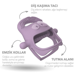 MOCHi - Diş Kaşıyıcı - Lila - 2