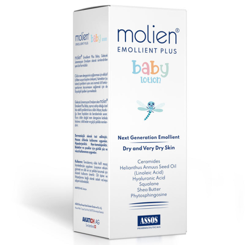Molien Emollient Plus Bebek Losyonu 300 ml - Assos İlaç