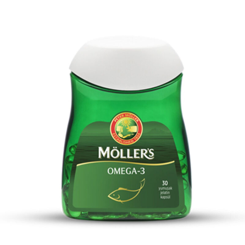 Möllers Omega-3 Takviye Edici Gıda 30 Yumuşak Kapsül - Möllers
