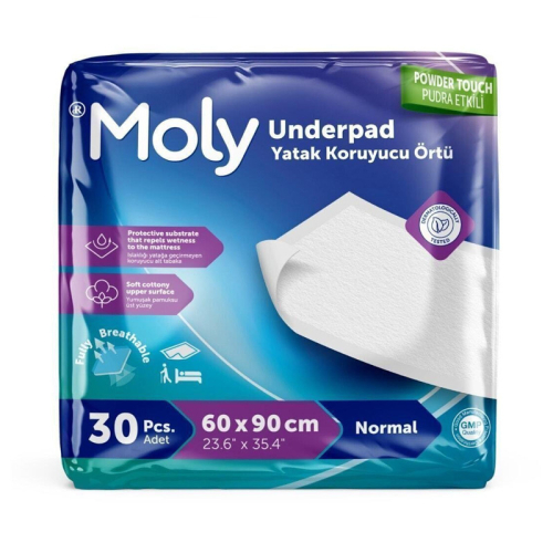 Moly Yatak Koruyucu Örtü 30 Adet - Moly