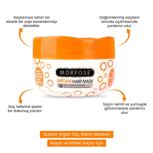 Morfose Argan Hair Mask 500 ml - 2