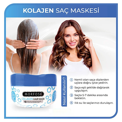 Morfose Collagen Hair Mask 500 ml - 3