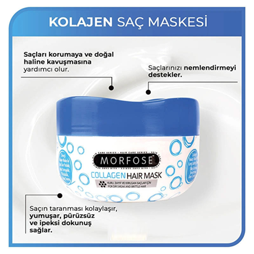 Morfose Collagen Hair Mask 500 ml - 2