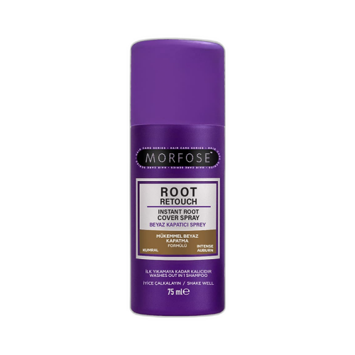 Morfose Root Retoucher Beyaz Kapatıcı Sprey Kahverengi 75 ml - Morfose