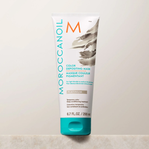 Moroccanoil Color Depositing Mask 200 ml - Platinum - 4