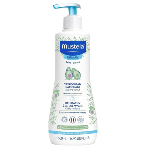 Mustela Gentle Cleansing Gel Yenidoğan Şampuanı 500 ml - Mustela