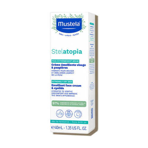 Mustela Stelatopia Emollient Face Cream Yüz Kremi 40 ml - Mustela