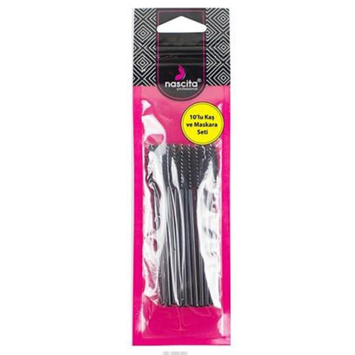 Nascita 10 lu Kaş ve Maskara Fırça Seti - 1