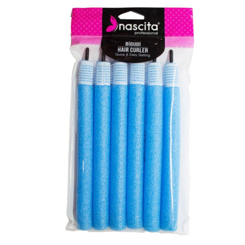 Nascita 1,6x20 Cm 6'lı Klipsli Esnek Bigudi - 48 - 1