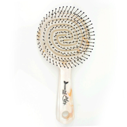 Nascita 3 Boyutlu Yuvarlak Saç Fırçası - Beyaz - 1