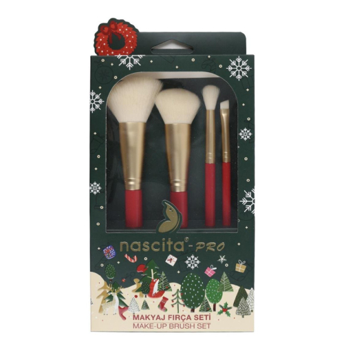 Nascita Christmas Makyaj Fırça Seti 176 - Nascita