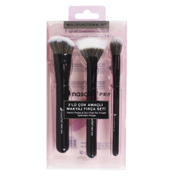 Nascita Çok Amaçlı Makyaj Fırça Seti 3lü - 100 - 1