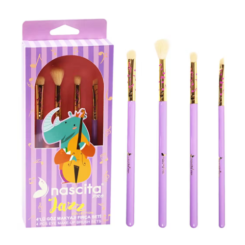 Nascita Jazz 4lü Makyaj Fırça Seti - 147 - Nascita