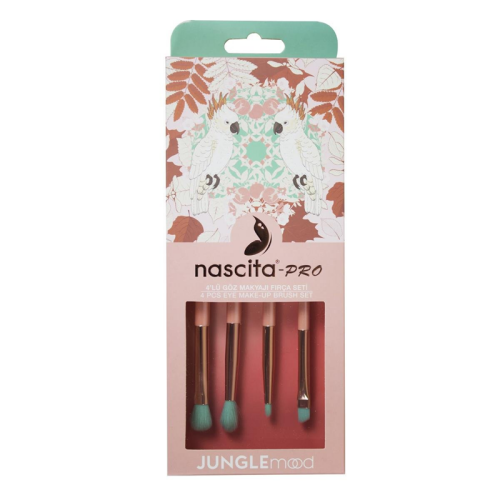 Nascita Jungle Mood 4lü Göz Makyaj Fırça Seti - 135 - Nascita