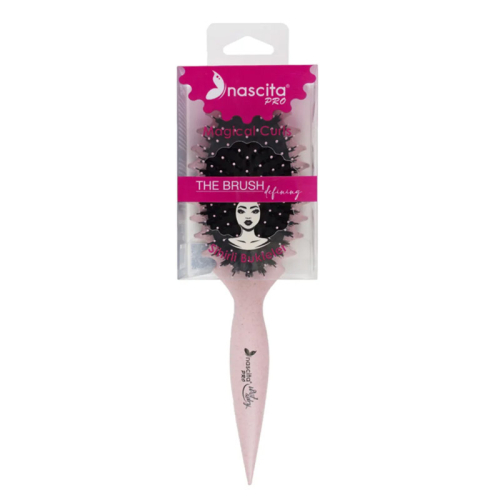 Nascita Magical Curl Bukle Belirginleştirici Saç Fırçası Pembe - 52 - 1