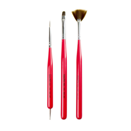 Nascita Nail Art 3lü Tırnak Süsleme Fırça Seti - 1