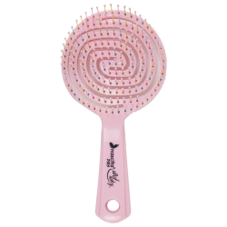 Nascita Pro 3D Flexi Kontrol Açma Tarama Saç Fırçası Pembe - 1