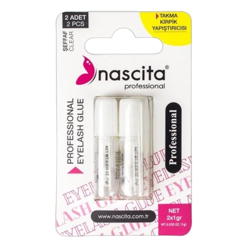 Nascita Şeffaf Takma Kirpik Yapıştırıcısı 02 2 Adet - NAscita