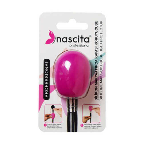 Nascita Silikon Makyaj Fırça Kafası Koruyucusu Büyük Boy - 05 - Nascita