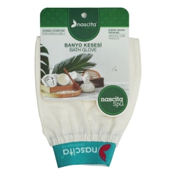 Nascita Spa Normal Ciltler İçin Banyo Kesesi Beyaz - 1