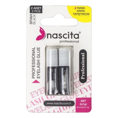 Nascita Takma Kirpik Yapıştırıcısı Siyah 2 Adet - 01 - NAscita