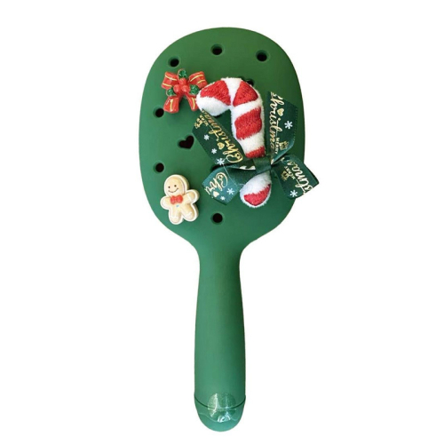 Nascita Twistlo Yılbaşı Temalı Saç Fırçası Yeşil 75 - 2