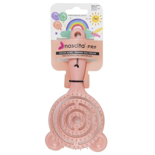 Nascita Üç Boyutlu Çocuk Saç Fırçası Pembe - 2