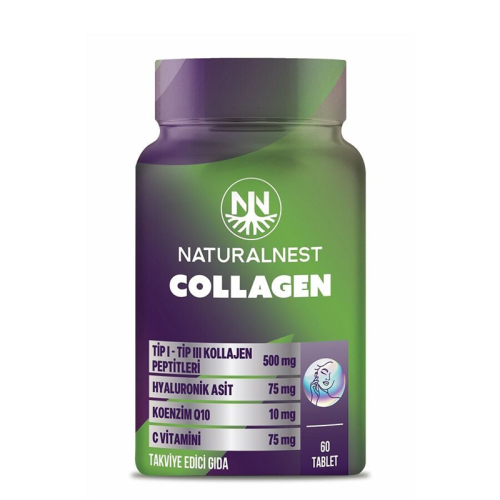 Naturalnest Collagen Takviye Edici Gıda 60 Tablet - Naturalnest
