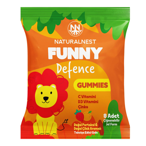 NaturalNest Funny Defence Gummies 1 Adet - Naturalnest