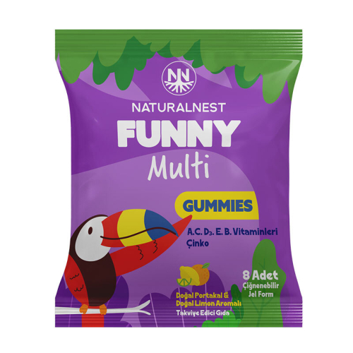 NaturalNest Funny Multi Gummies 1 Poşet - Naturalnest