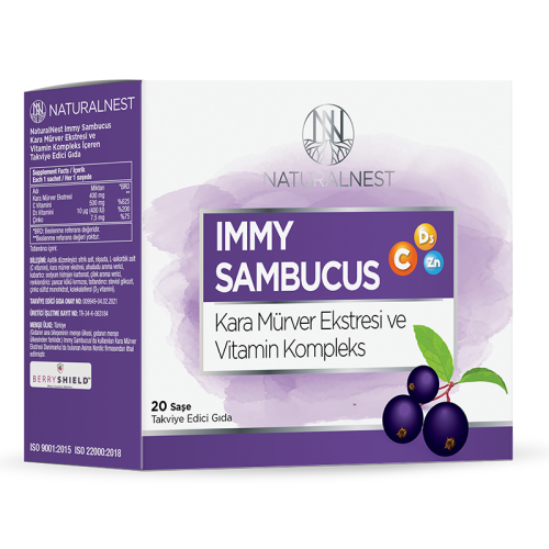 Naturalnest Immy Sambucus Takviye Edici Gıda 20 Saşe - 2