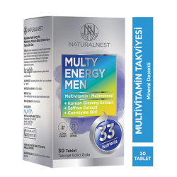 Naturalnest Multi Energy Men 2x30 Tablet - 2