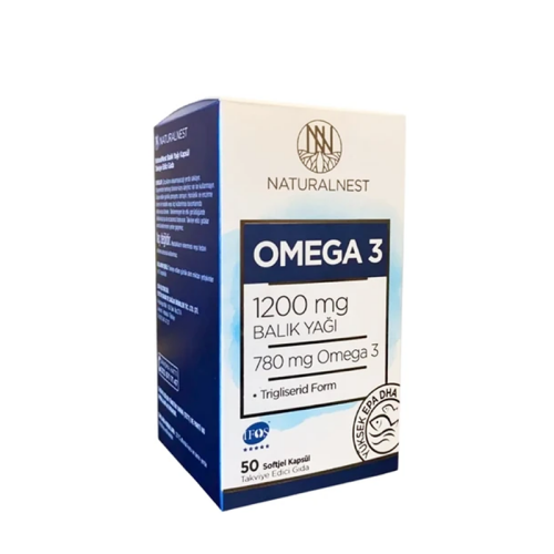 Naturalnest Omega 3 1200 Mg 50 Kapsül - Naturalnest
