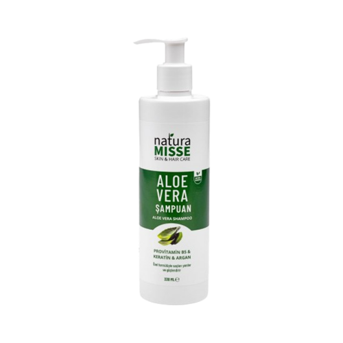 NaturaMisse Aloe Vera Doğal Şampuan 330 ml - NaturaMisse