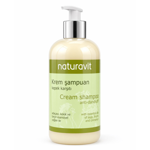 Naturavit Kepek Karşıtı Krem Şampuan 500 ml - Naturavit