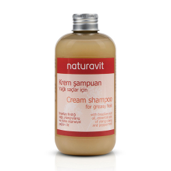 Naturavit Yağlı Saçlar İçin Krem Şampuan 250 ml - 1
